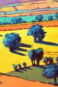 Cotswold Way (Detail) von Paul Powis