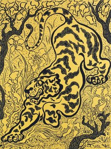 Tiger in den Dschungeln von Paul Ranson