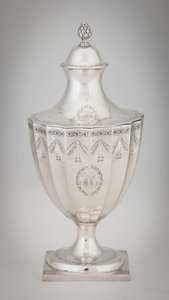 Zuckerurne, ca. 1795 von Paul Revere