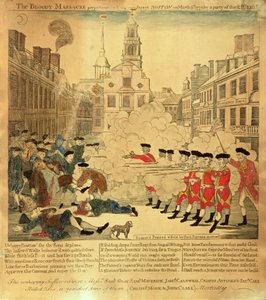 Das Blutbad am 5. März 1770