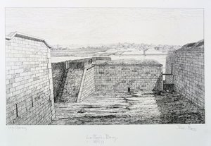 La Rapee-Bercy, Belagerung von Paris, 1870-1871 von Paul Roux