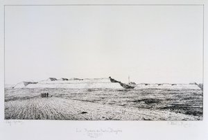 La Redoute des Haute Brugeres, Belagerung von Paris, 1870-1871 von Paul Roux