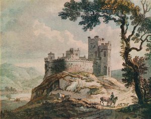 Eine alte Burg von Paul Sandby