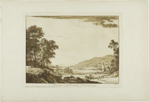 Bangor im County Caernarvon von Paul Sandby