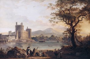 Caernarvon Castle, 1790er Jahre
