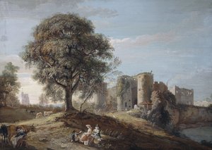 Chepstow Castle, 1790er Jahre von Paul Sandby
