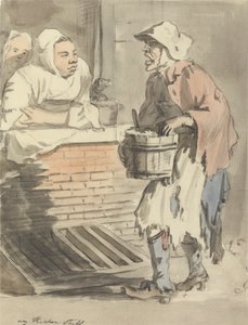 Londoner Rufe: "Küchenabfälle" von Paul Sandby