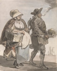 London Cries: "Wollen Sie irgendwelche Löffel..." von Paul Sandby