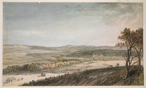 Nithsdale, mit Drumlanrig, ca. 1751 von Paul Sandby