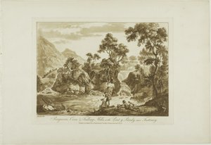 Pengnern Korn- und Walkmühlen, mit Pont y Pandy, in der Nähe von Festiniog