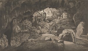Ansichten im Levant: Die heilige Höhle des Archidamus
