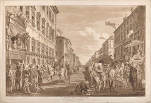 Die Römer höflich zu Fremden von Paul Sandby