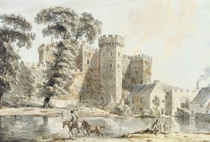 Das Südtor von Cardiff Castle
