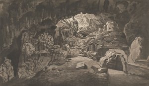 Ansichten im Levant: Die heilige Höhle des Archidamus