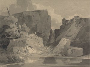 Blasse Melancholie von Paul Sandby Munn