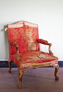 Ein George III Armlehnstuhl