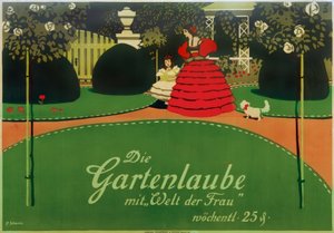 Die Gartenlaube mit Welt der Frau von Paul Scheurich