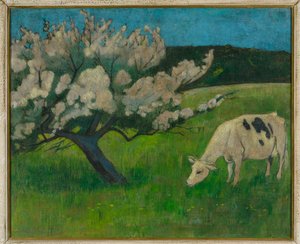 Weiße Kuh von Paul Sérusier