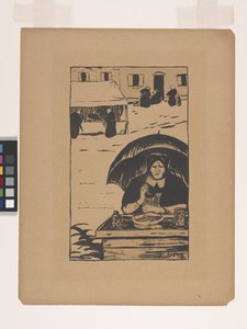 Die Straßenhändlerin von Paul Sérusier
