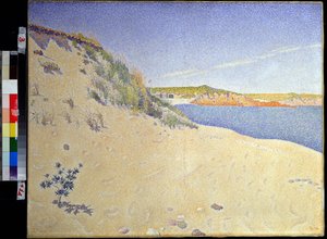 Der Strand von Saint-Briac von Paul Signac