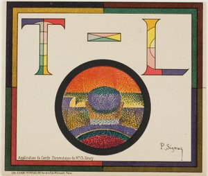 Chromatischer Kreis von Paul Signac