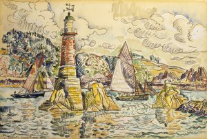 Der Leuchtturm in Lezardrieux