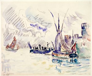 La Rochelle von Paul Signac