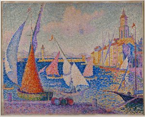 Der Quai, St. Tropez von Paul Signac
