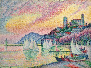 Alter Hafen von Cannes, 1918 von Paul Signac