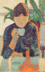 Trinkende Frau I