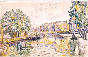Pont St. Michel von Paul Signac