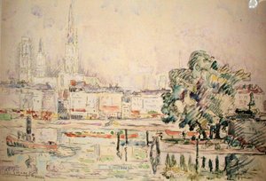 Rouen von Paul Signac