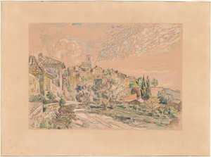 Saint-Paul-de-Vence von Paul Signac