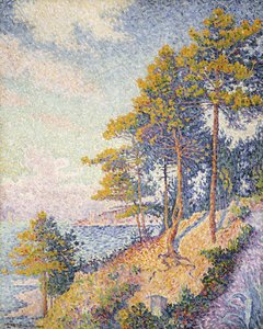 Saint Tropez, Der Küstenpfad, 1902