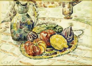 Stillleben mit Früchten, 1926 von Paul Signac