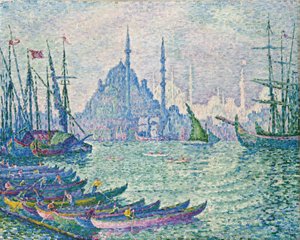 Das Goldene Horn, Minarette von Paul Signac