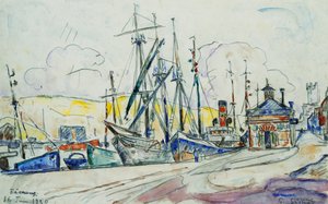 Der Hafen von Fecamp, 1930 von Paul Signac