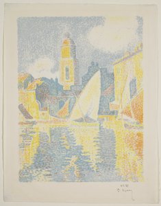 Der Hafen von St. Tropez von Paul Signac