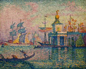 Venedig - Das Zollhaus, 1908 von Paul Signac