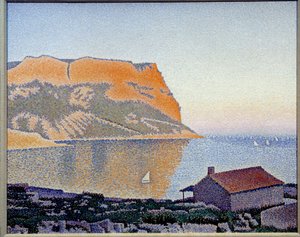 Blick auf die Bucht von Cassis, Cap Canaille von Paul Signac