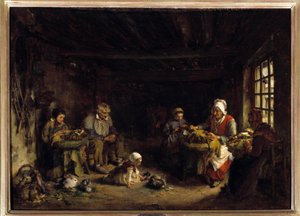 Dentellieres in Asnieres von Paul Soyer
