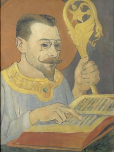 Porträt von Paul Ranson im Nabi-Kostüm, 1890 von Paul Sérusier
