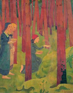 Die Beschwörung oder Der Heilige Wald, 1891 von Paul Sérusier