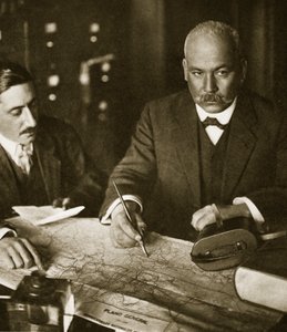 Dr. Vasquez Gomez im Imperial Hotel in New York, 1911 von Paul Thompson