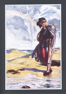 Komm zu den gelben Sanden, Illustration aus Der Sturm, 1908 von Paul Vincent Woodroffe