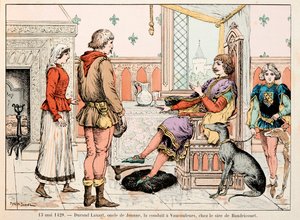Illustration aus dem Buch „Jeanne d