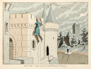 Illustration aus dem Buch „Jeanne d