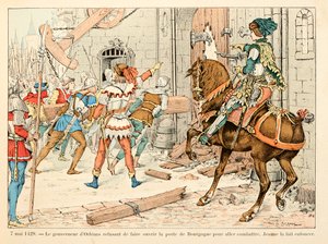 Illustration aus dem Buch "Jeanne d