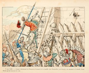 Illustration aus dem Buch „Jeanne d