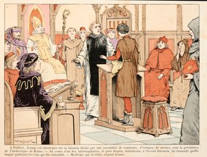 Illustration aus dem Buch „Jeanne d